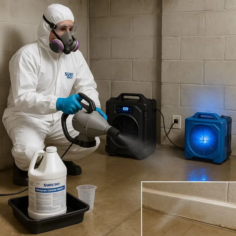 Sanitization and Odor Removal process in Clinch County, GA