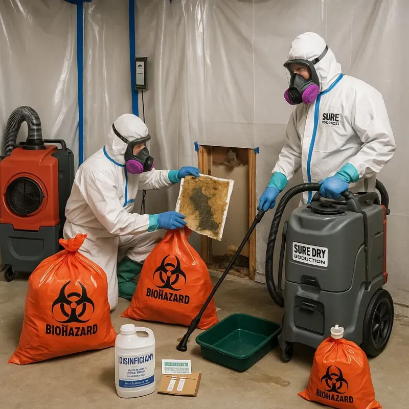 Contaminated Water Handling Protocols process in Clinch County, GA