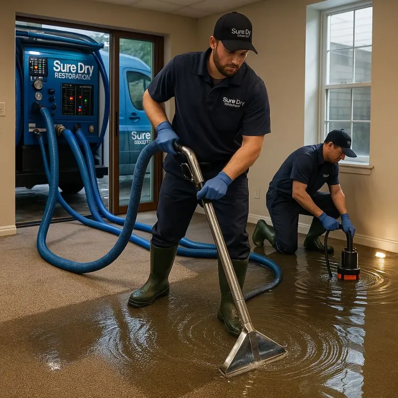 Water Extraction and Removal process in Clinch County, GA